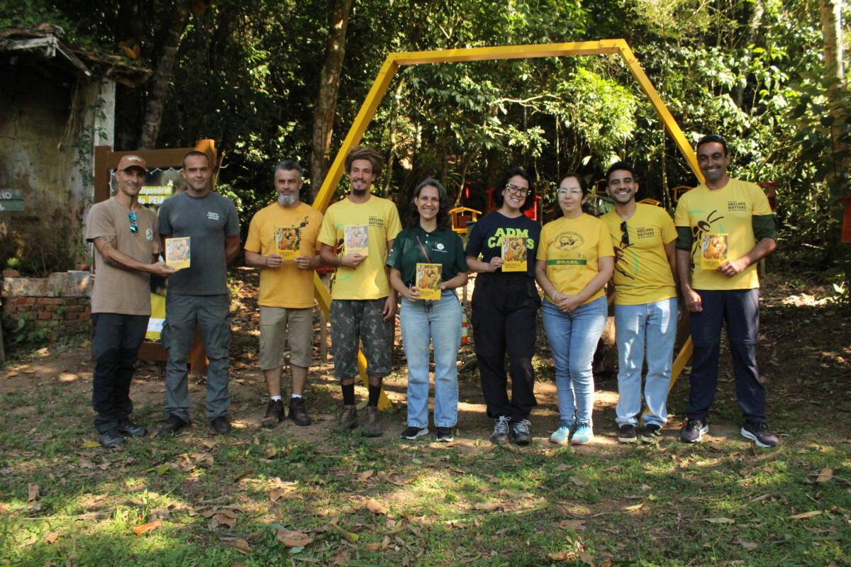 Meliponário Parque Ilha Anchieta (SP) (2). Fotos Rafael Almeida